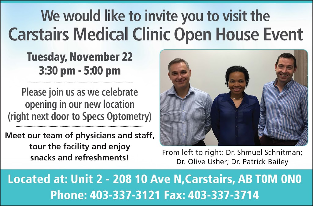 PrimeCARE Health Medical Clinic Carstairs | 208 10th Ave #2, Carstairs, AB T0M 0N0, Canada | Phone: (403) 337-0282