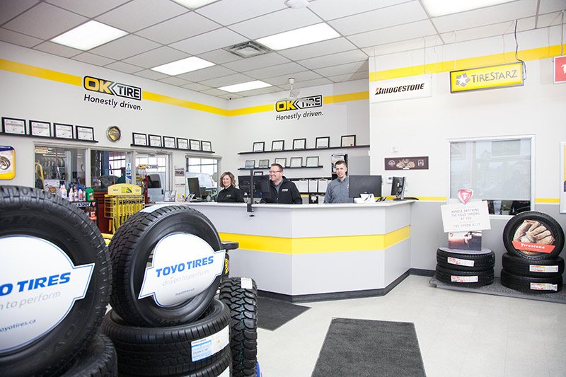 OK Tire | 1600 Regent Ave W, Winnipeg, MB R2C 3B5, Canada | Phone: (204) 668-8171