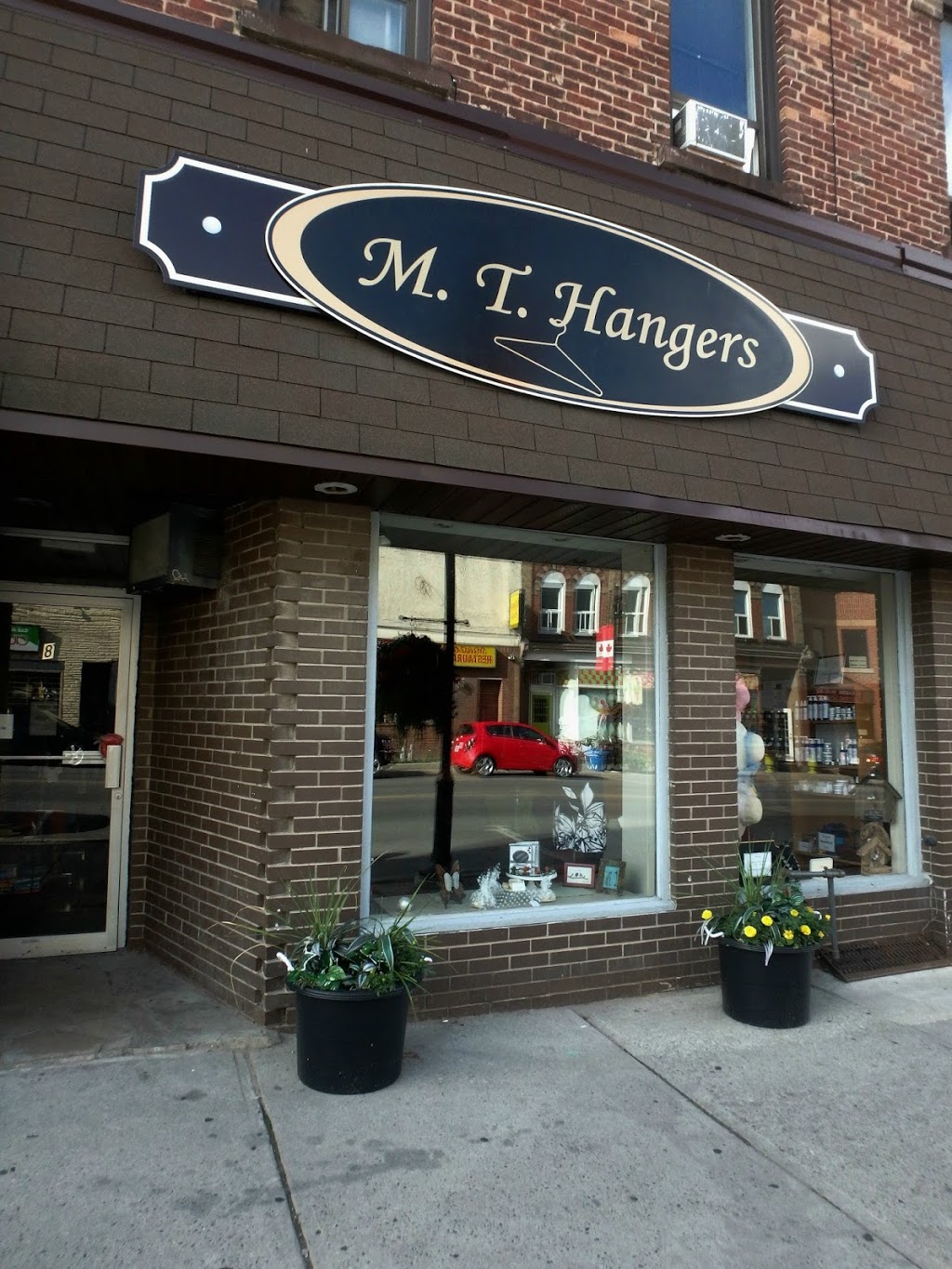 M.T. Hangers | 8 Brock St W, Uxbridge, ON L9P 1P2, Canada | Phone: (905) 926-8880