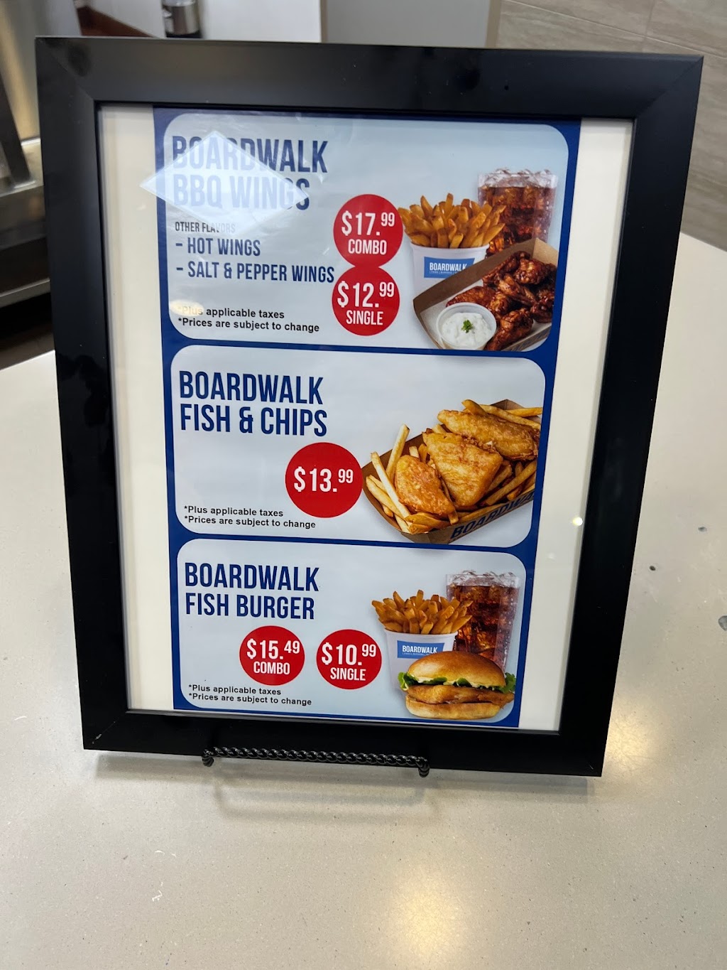 Boardwalk Fries Burgers Shakes - Abbotsford | 30770 Fraser Hwy, Abbotsford, BC V2T 5P5, Canada | Phone: (604) 744-4449