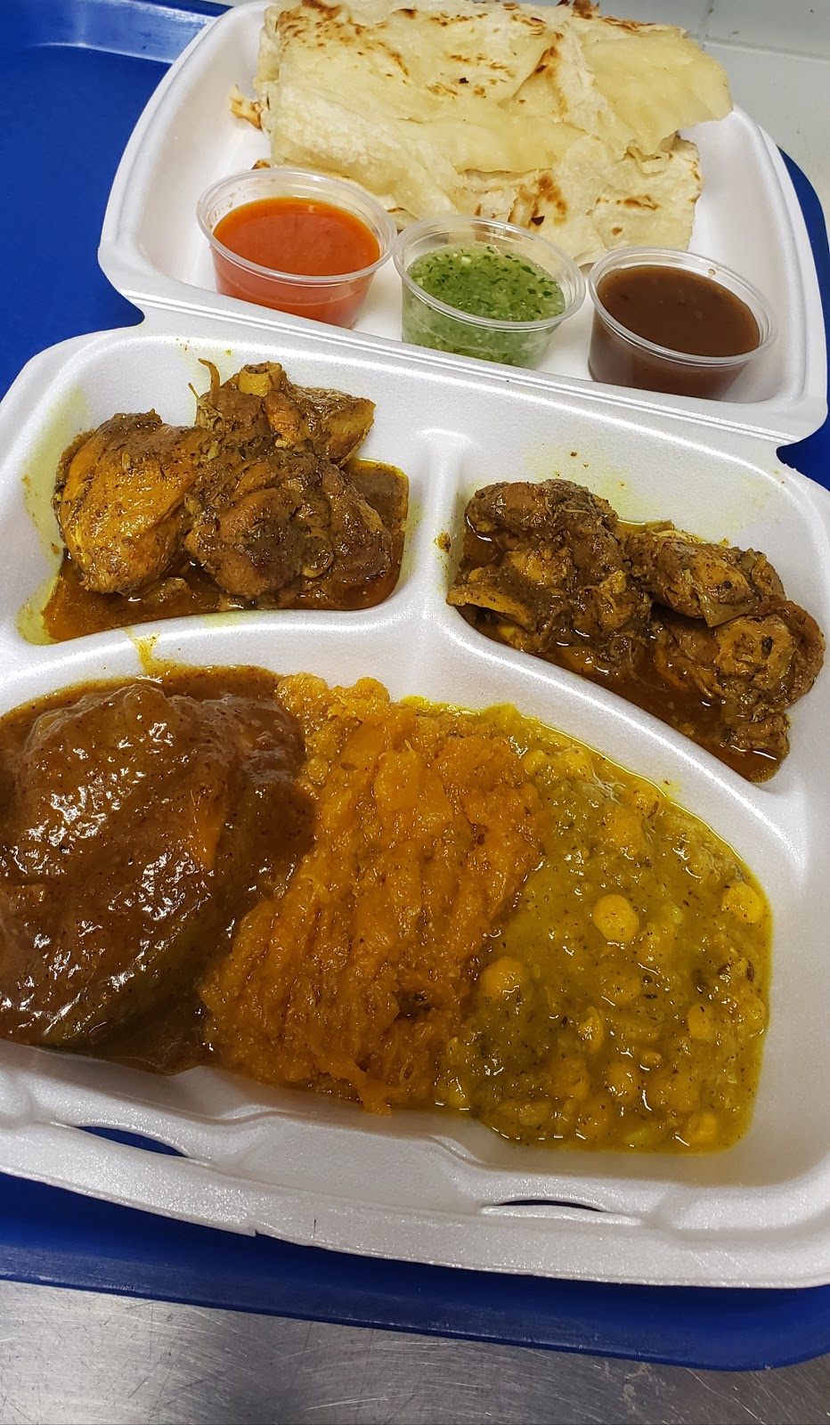 Indars Roti & Doubles | 4585 Hwy 7, Woodbridge, ON L4L 9T8, Canada | Phone: (905) 265-0984