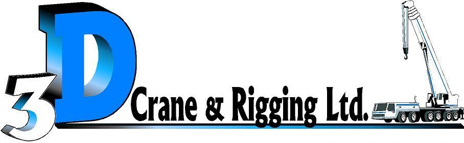 3D Crane and Rigging | 115 Madison Crescent, Spruce Grove, AB T7X 3A1, Canada | Phone: (780) 966-0668