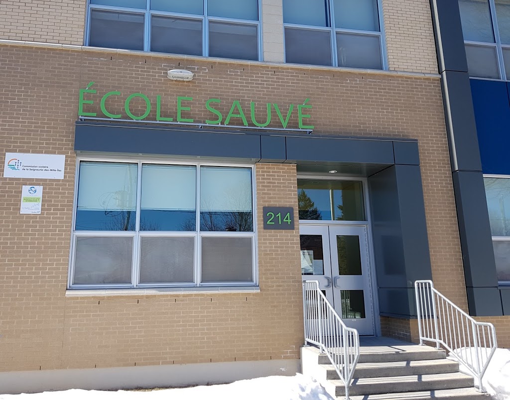 School Sauvé | 214 9e Av, Deux-Montagnes, QC J7R 3M2, Canada | Phone: (450) 473-3206