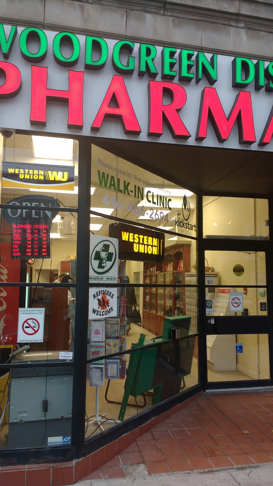 Woodgreen Discount Pharmacy | 909 Queen St E, Toronto, ON M4M 1J6, Canada | Phone: (416) 466-6444