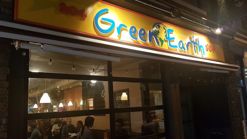 Green Earth Vegan Cuisine | 804 Danforth Ave, Toronto, ON M4J 1L2, Canada | Phone: (416) 778-9199