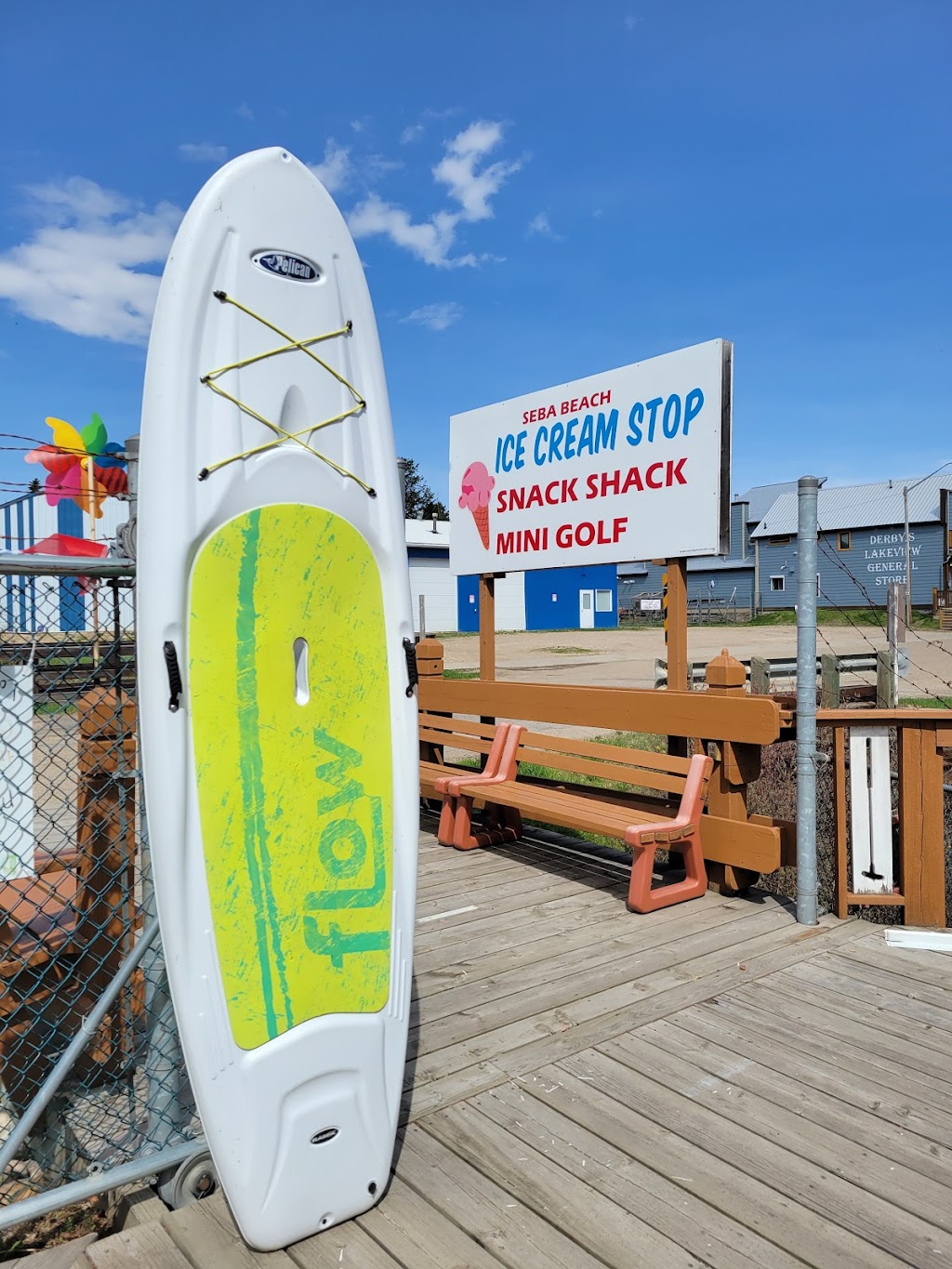 Seba Beach Mini Golf And Ice Cream Stop | 145 4 St S, Seba Beach, AB T0E 2B0, Canada | Phone: (780) 797-5455