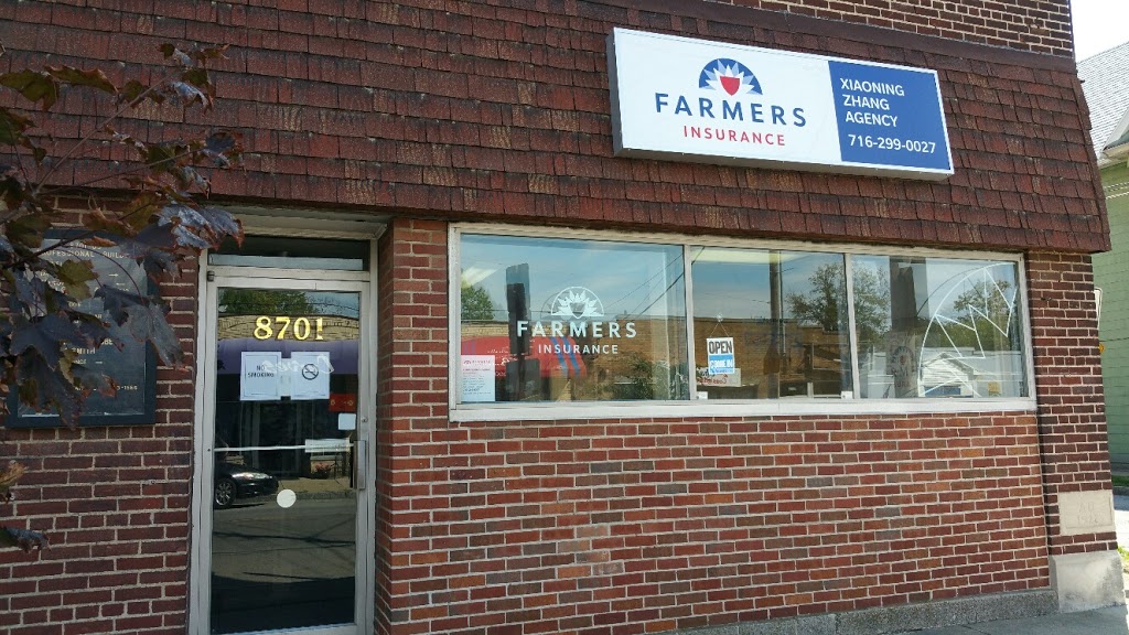 Farmers Insurance - Xiaoning Zhang | 8701 Buffalo Ave, Niagara Falls, NY 14304, USA | Phone: (716) 299-0027