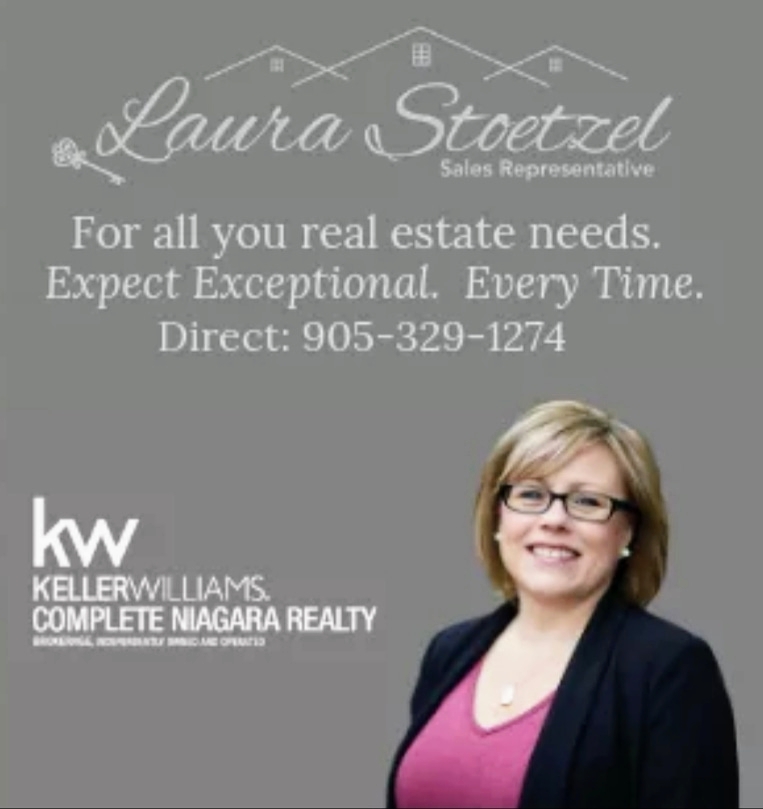 Laura Stoetzel, The Findlay Team - Keller Williams Complete Niag | 107 Lakeshore Rd, St. Catharines, ON L2N 2T6, Canada | Phone: (905) 329-1274