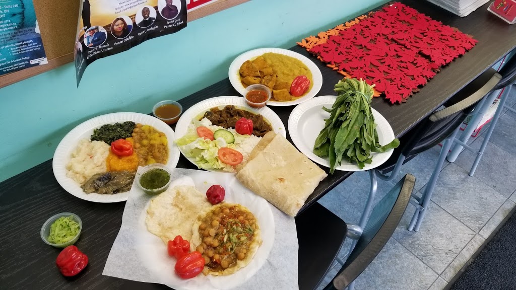 Debess Roti and Doubles | 2881 Jane St, North York, ON M3N 2J5, Canada | Phone: (416) 839-9874