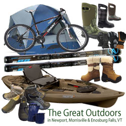 The Great Outdoors | 117 Waterfront Plaza, Newport, VT 05855, USA | Phone: (802) 334-2831