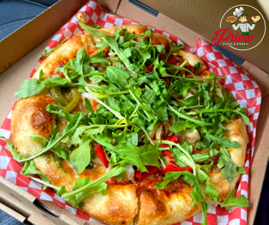 Primo YYC Pizza & Pasta | 5335 Dufferin Blvd SE #150, Calgary, AB T2C 5R9, Canada | Phone: (403) 300-2225