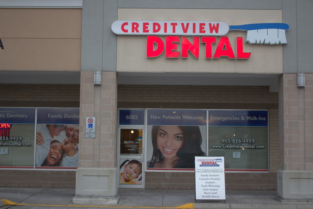Creditview Dental | 6085 Creditview Rd, Mississauga, ON L5V 2A8, Canada | Phone: (905) 826-4929