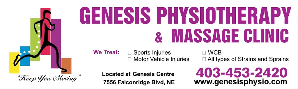 Genesis Physiotherapy | 7555 Falconridge Blvd NE #23, Calgary, AB T3J 0C9, Canada | Phone: (403) 453-2420