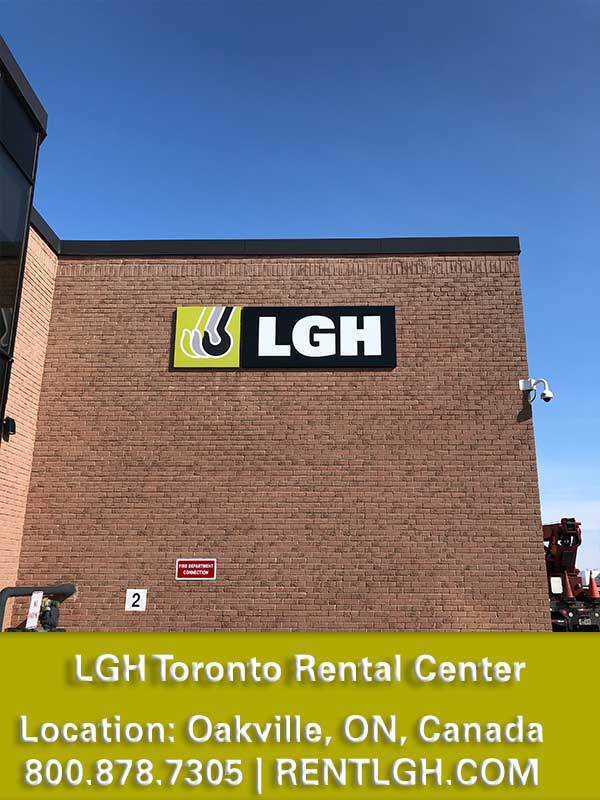 LGH Toronto Rental Center | 2115 S Service Rd W #2, Oakville, ON L6L 5W2, Canada | Phone: (800) 878-7305