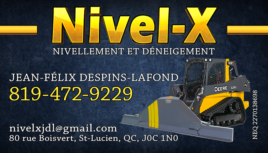 Nivel-X | 80 Rue Boisvert, Drummond, QC J0C 1N0, Canada | Phone: (819) 472-9229