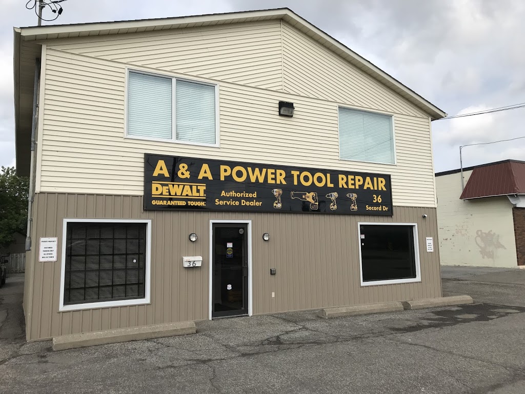 A & A Power Tool Repair | 36 Secord Dr, St. Catharines, ON L2N 1K8, Canada | Phone: (905) 646-4881