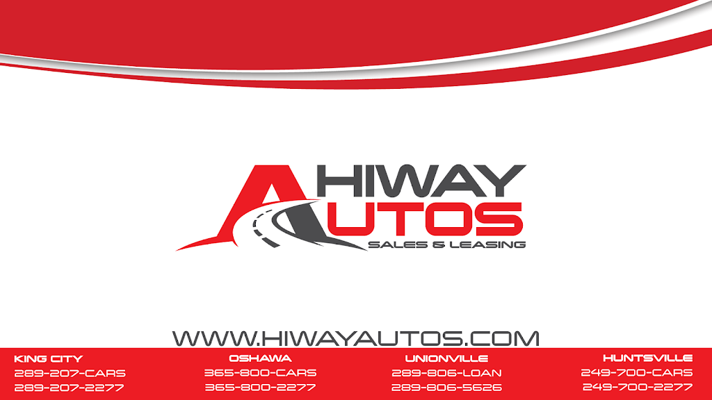 Hiway Auto Sales & Leasing | 131 Saunders Rd, Unit 5, Barrie, ON L4N 9A7, Canada | Phone: (705) 481-2886