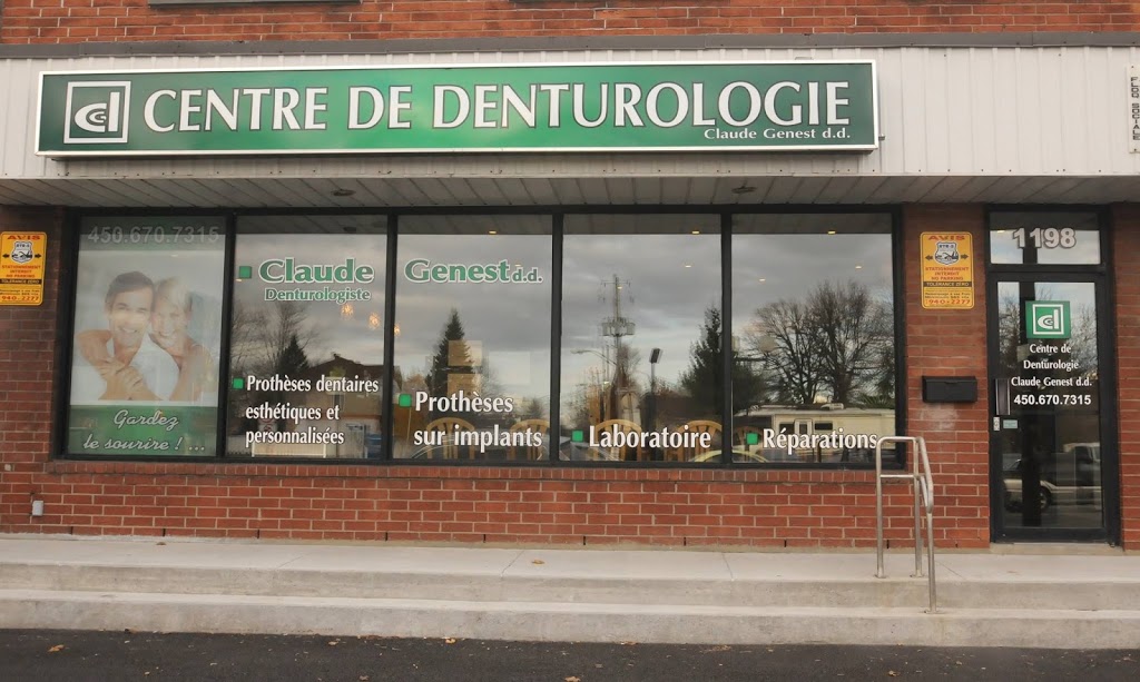 Centre de Denturologie Claude Genest | 1198 Chemin de Chambly, Longueuil, QC J4J 3W6, Canada | Phone: (450) 670-7315