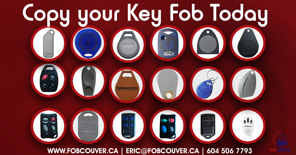 Fobcouver.ca- Key Fob Copy And Supply (Richmond) | 11590 Cambie Rd, Richmond, BC V6X 3Z5, Canada | Phone: (604) 332-4332