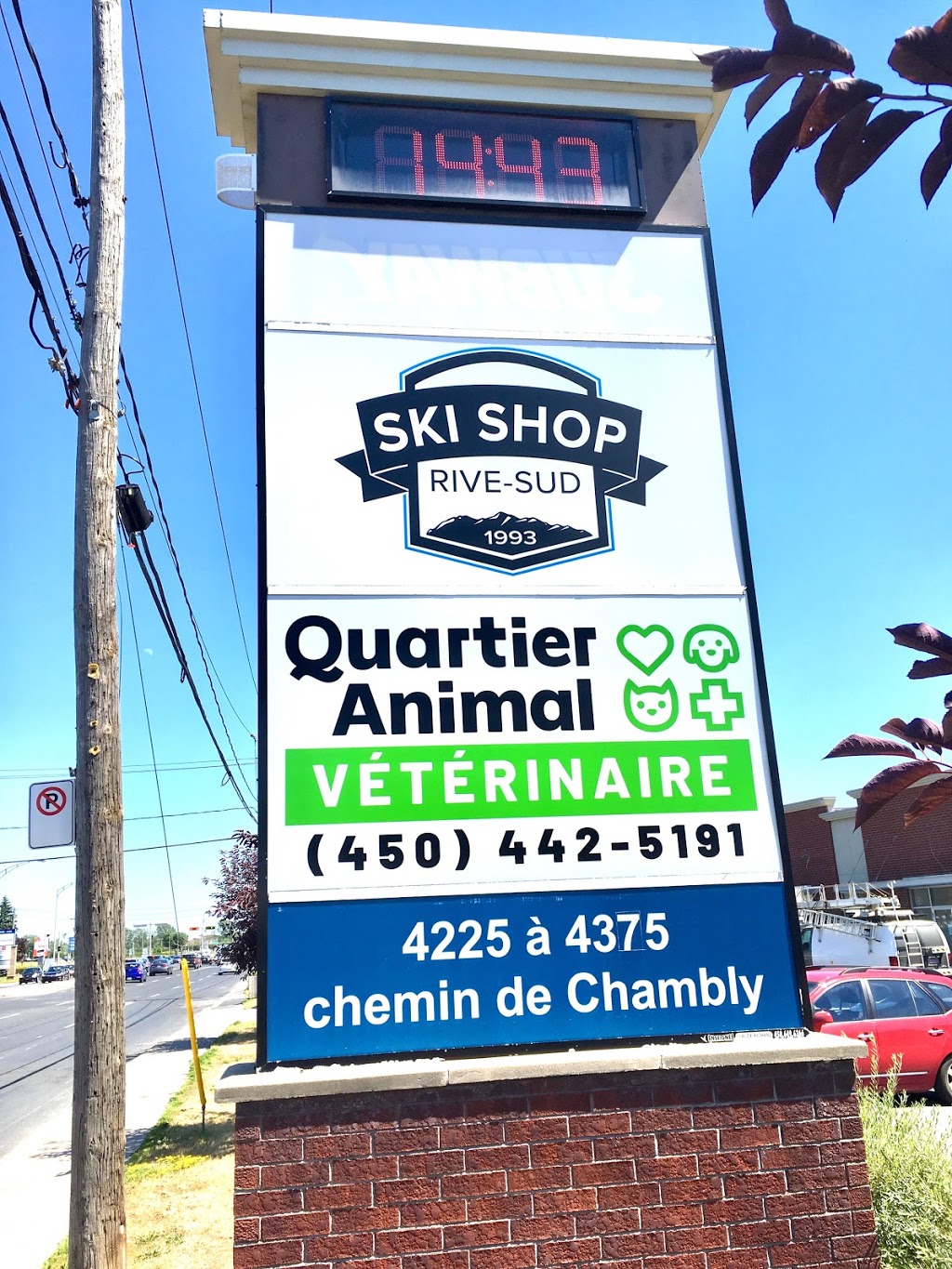 CLINIQUE VÉTÉRINAIRE QUARTIER ANIMAL DE LONGUEUIL | 4325 Chemin de Chambly, Saint-Hubert, QC J3Y 3M7, Canada | Phone: (450) 442-5191