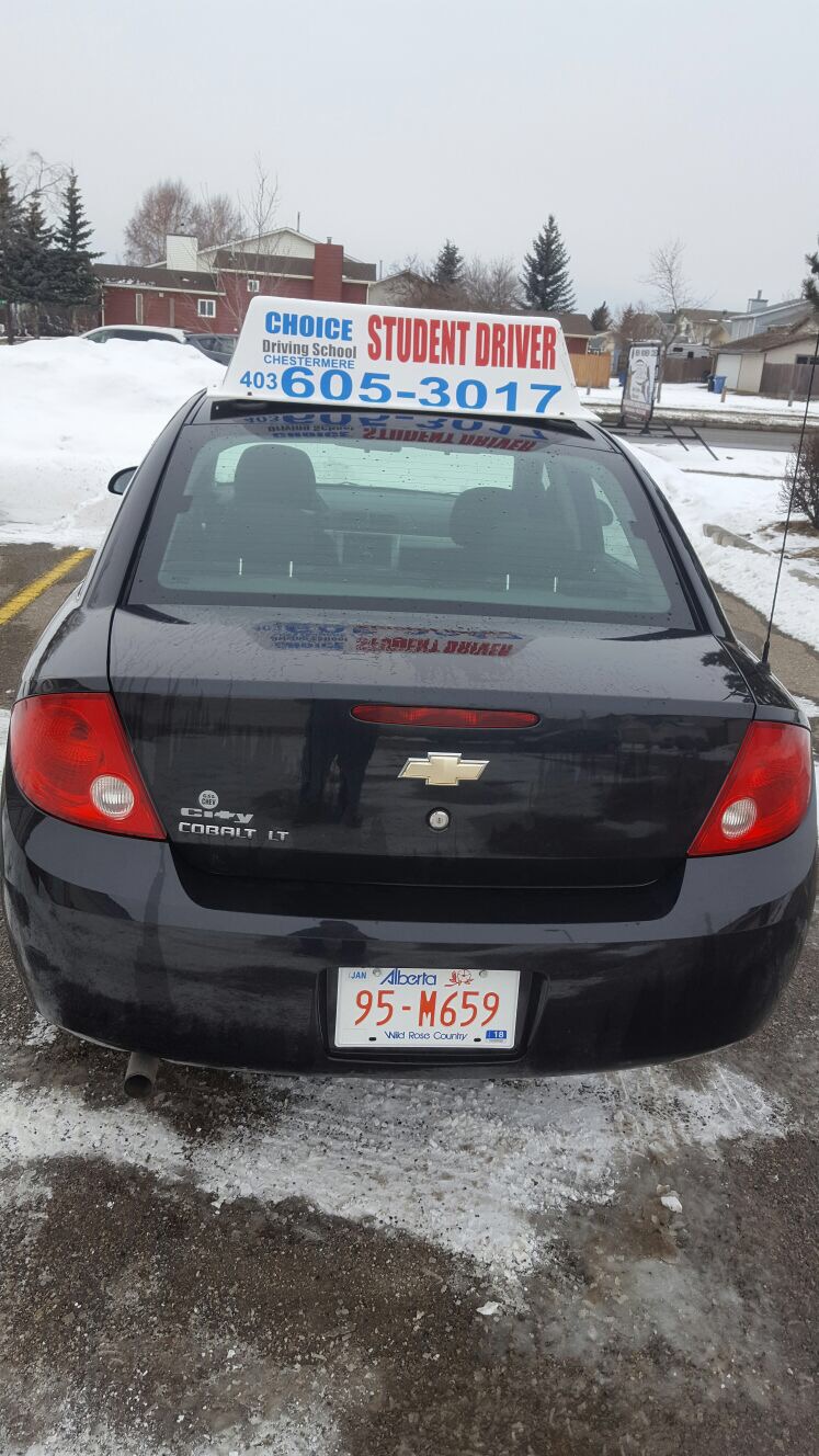 Choice Driving School Chestermere | 280 Hawkmere View, Chestermere, AB T1X 1T7, Canada | Phone: (403) 605-3017