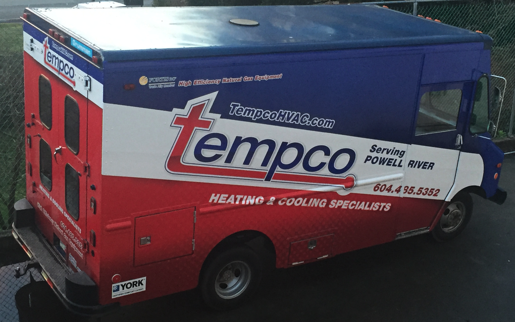 Tempco Heating & Cooling Specialists | 7239 Duncan St, Powell River, BC V8A 5M6, Canada | Phone: (604) 485-5352