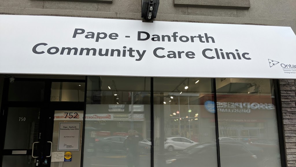 Pape & Danforth Community Care Clinic | 752 Danforth Ave, Toronto, ON M4J 1L5, Canada