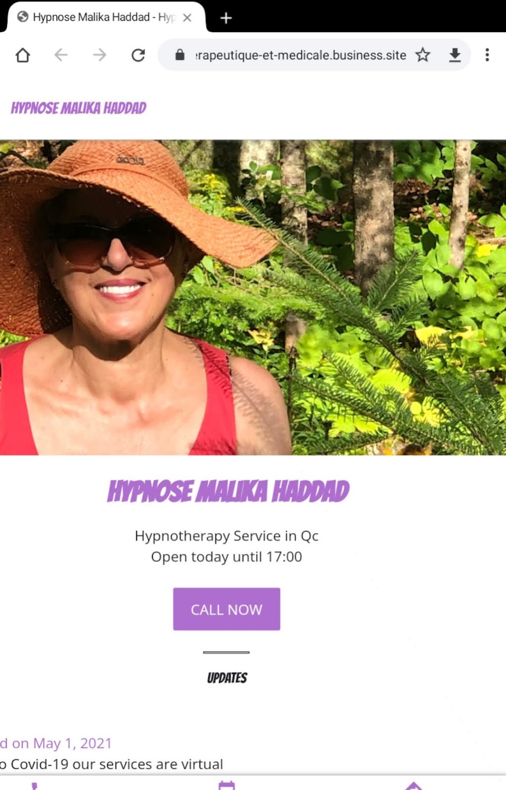 Hypnose Malika Haddad | Online, Chem. Cadieux, La Minerve, QC J0T 1S0, Canada | Phone: (514) 607-1533