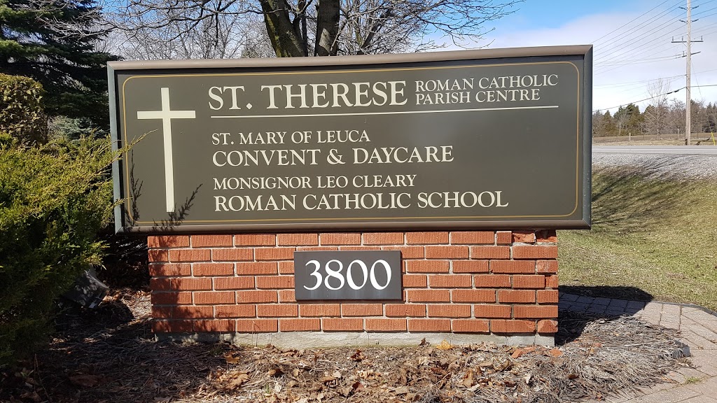 St. Therese Roman Catholic Church and Hall | 3800 Courtice Rd, Courtice, ON L1E 2L5, Canada | Phone: (905) 436-2126