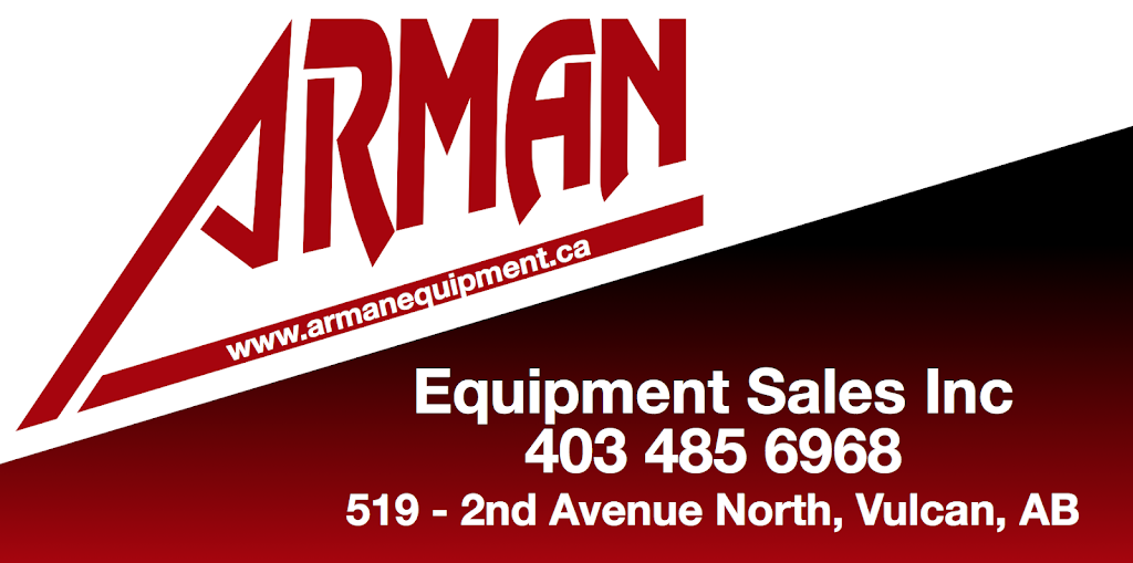 Arman Equipment Sales Inc | 519 2 Ave N, Vulcan, AB T0L 2B0, Canada | Phone: (403) 485-6968