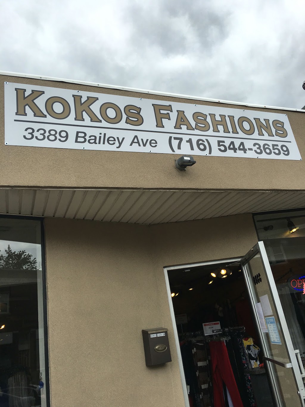 KoKos Fashions | 3389 Bailey Ave, Buffalo, NY 14215, USA | Phone: (716) 544-3659