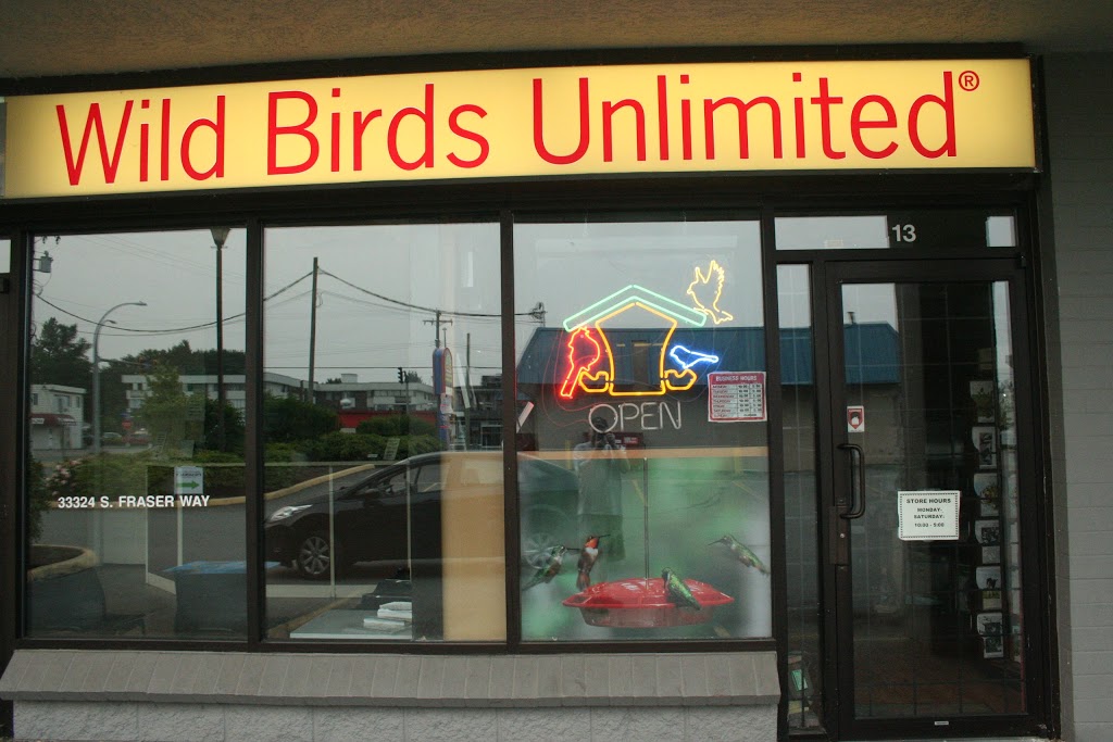 Wild Birds Unlimited | 33324 S Fraser Way #13, Abbotsford, BC V2S 2B4, Canada | Phone: (604) 852-1960