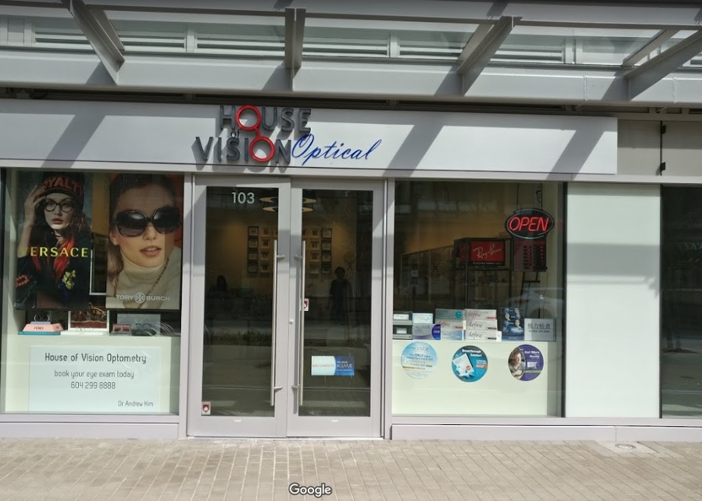 House of Vision Optical | 9055 University High St #103, Burnaby, BC V5A 0A7, Canada | Phone: (604) 299-8888