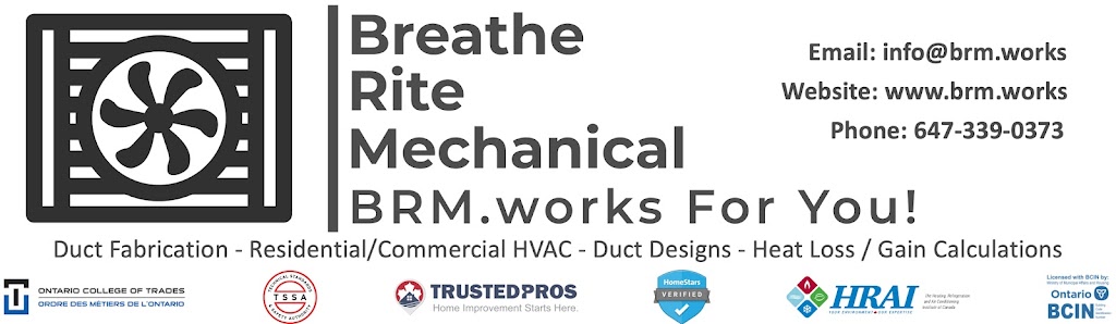Breathe Rite Mechanical Contracting Inc. | 12 Manor Pl, Brantford, ON N3R 2T7, Canada | Phone: (519) 783-1525