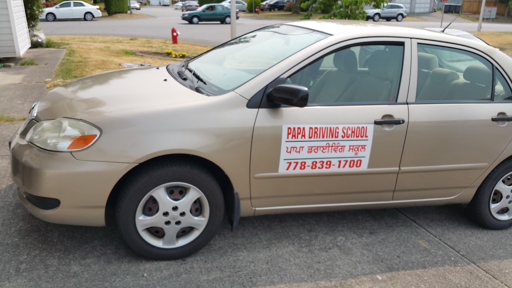 Papa Driving School Ltd. | 12373 70a Ave, Surrey, BC V3W 0X2, Canada | Phone: (778) 839-1700