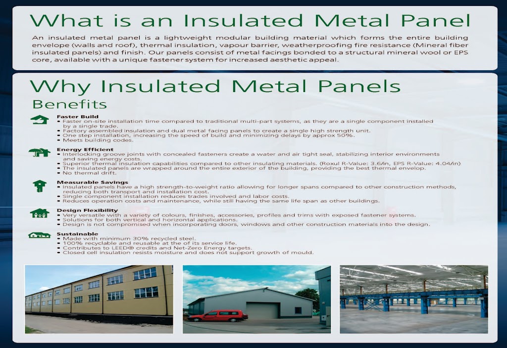 Eco Insulated Panels | 531 Shaw Rd, Dorchester, ON N0L 1G4, Canada | Phone: (855) 838-9393