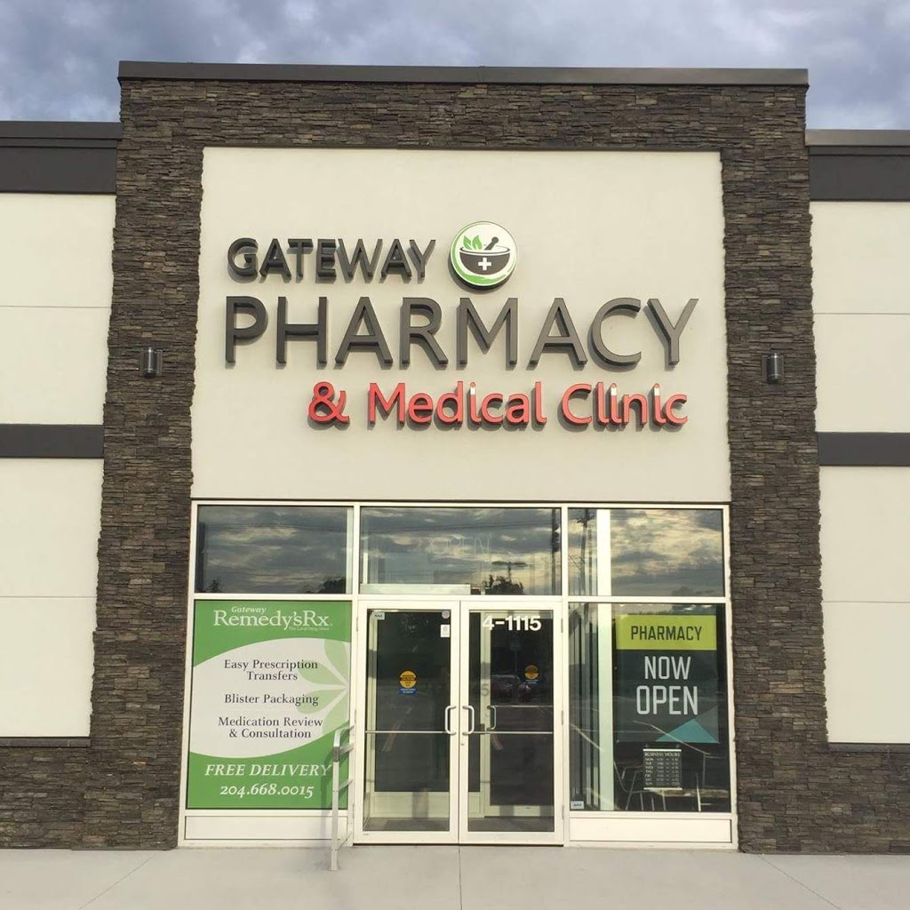 Gateway Pharmacy | 4-1115 Gateway Rd, Winnipeg, MB R2G 0A5, Canada | Phone: (204) 668-0015