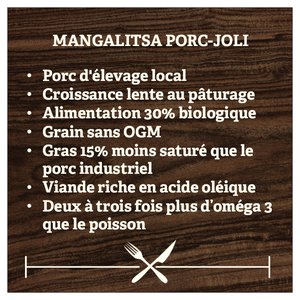 Ferme Mangalitsa Porc-Joli | 396 2e Rang E, Saint-Jean-Port-Joli, QC G0R 3G0, Canada | Phone: (418) 598-2157