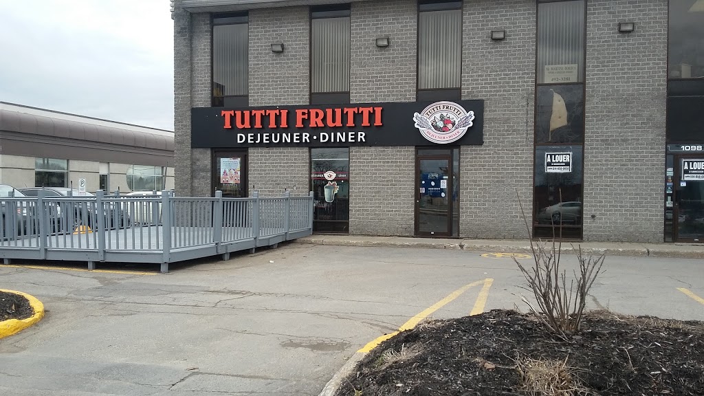 Tutti Frutti déjeuner et diner | 1096 Boulevard Moody, Terrebonne, QC J6W 3K9, Canada | Phone: (450) 961-3333