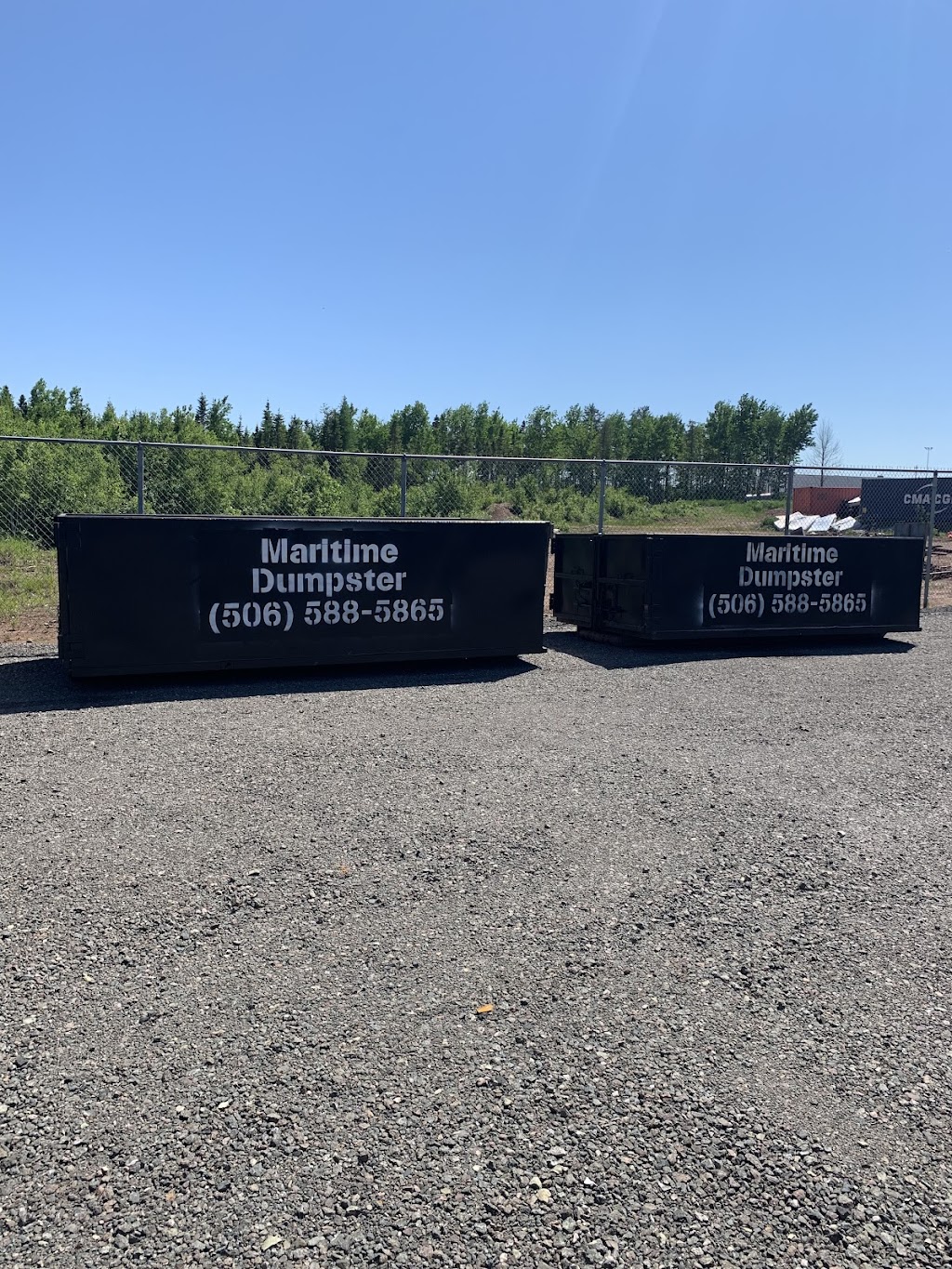 Maritime Dumpster | 9 Zack Rd, Berry Mills, NB E1G 3S2, Canada | Phone: (506) 588-5865