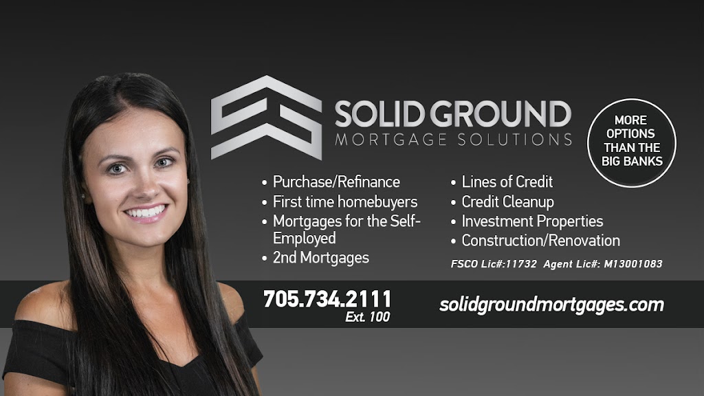 Solid Ground Mortgage Solutions Inc. | 49 Truman Rd, Barrie, ON L4N 8Y7, Canada | Phone: (705) 734-2111