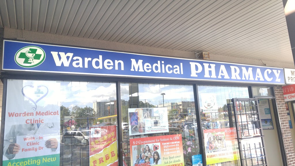 Warden Medical Pharmacy | 3321 Sheppard Ave E, Scarborough, ON M1T 3K2, Canada | Phone: (416) 491-7770