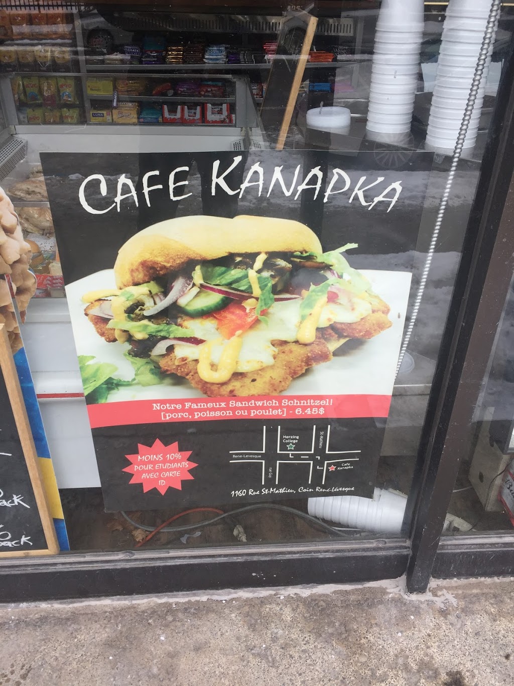 Café Kanapka | 1160 Rue Saint Mathieu, Montréal, QC H3H 2P4, Canada | Phone: (800) 463-5060