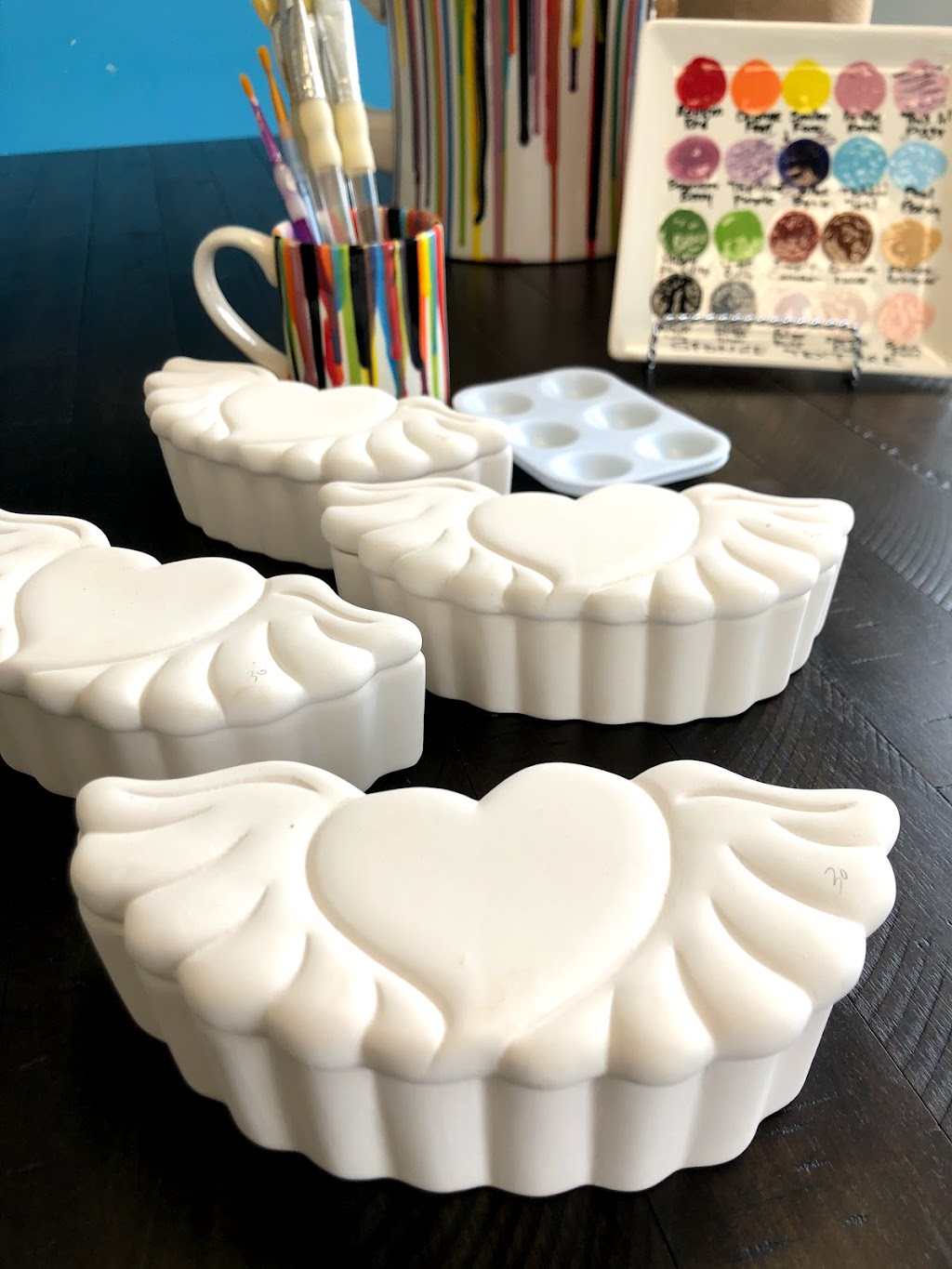 Pottery Parties Studio | 121 First St, Orangeville, ON L9W 3J8, Canada | Phone: (519) 942-9022