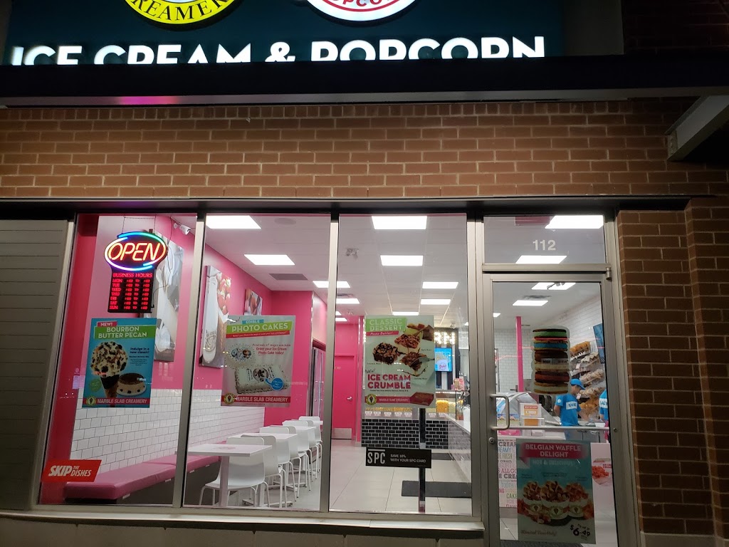 Marble Slab Creamery & Poko Popcorn | 1526 8 St E #112, Saskatoon, SK S7H 0T3, Canada | Phone: (306) 974-5588