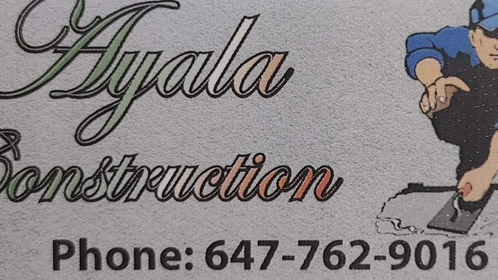 Ayala Construction | 22 Scanlon Ave, Bradford West Gwillimbury, ON L3Z 1G6, Canada | Phone: (647) 762-9016