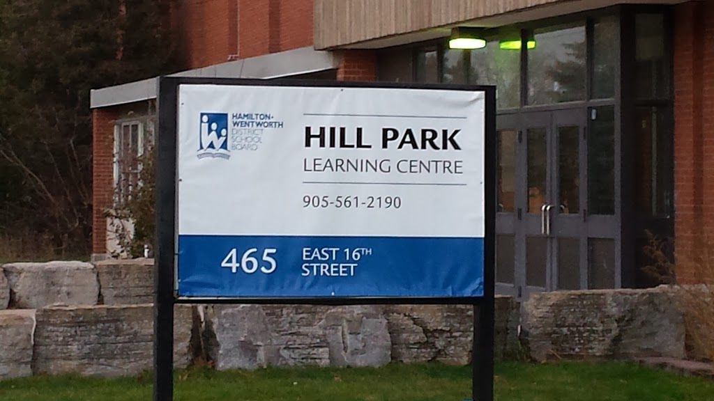 Hill Park Learning Centre | 465 E 16th St, Hamilton, ON L9A 4K6, Canada | Phone: (905) 561-2190