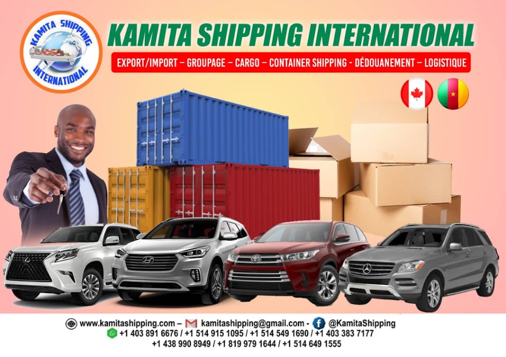 KAMITA SHIPPING INTERNATIONAL INC. | 8071 Rue Alfred, Anjou, QC H1J 1N7, Canada | Phone: (403) 891-6676