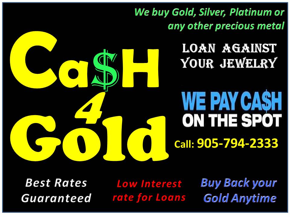 Mr CASH 4 GOLD | 3955 Cottrelle Blvd unit 1, Brampton, ON L6P 2P9, Canada | Phone: (905) 794-2333