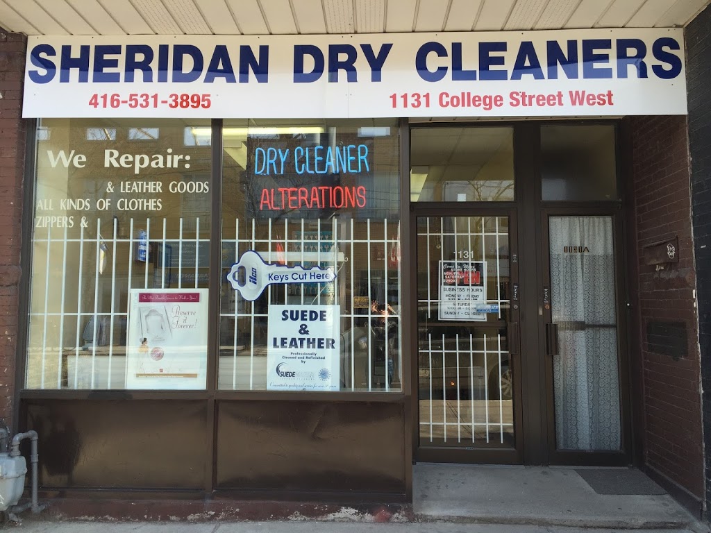 Sheridan Dry Cleaners | 1131 College St, Toronto, ON M6H 1B5, Canada | Phone: (416) 531-3895